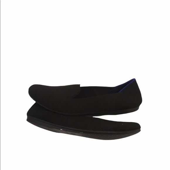 Rothys Womans Black Round Toe Loafers - Picture 5 of 6
